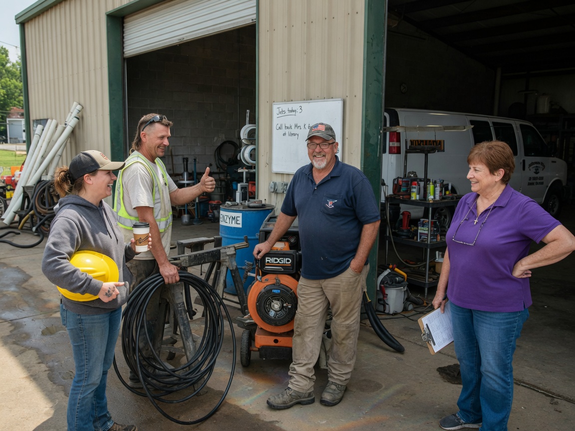 The Missouri Drain Pros team
